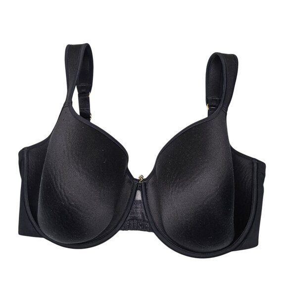 Thirdlove 34G Black 24/7 Perfect Coverage Bra Lightly Lined Underwire T Shirt - Picture 1 of 8